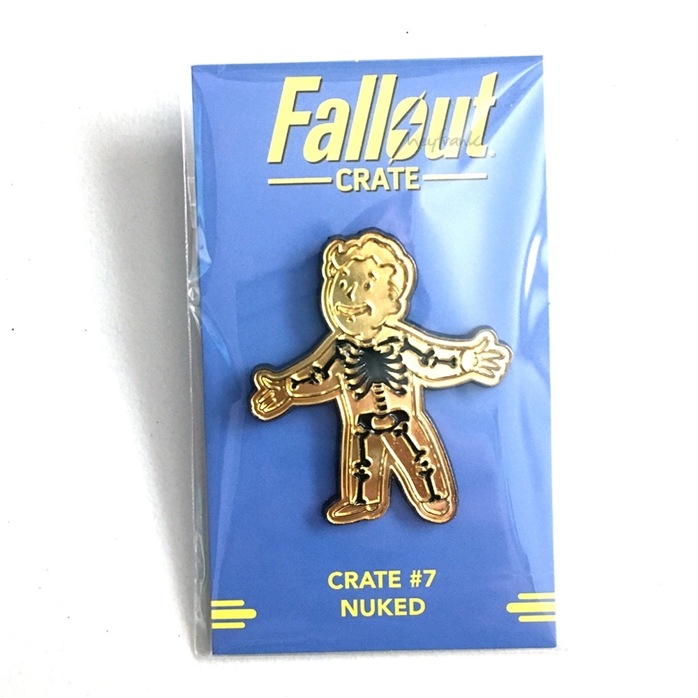 Fallout - Vault Boy - Adamantium Skeleton Perk Pin